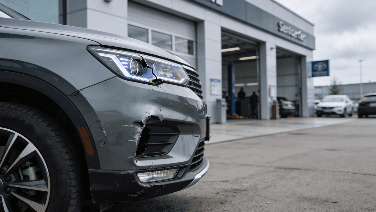 Chińskie auto po stłuczce, czy na części naprawdę czeka się miesiącami?