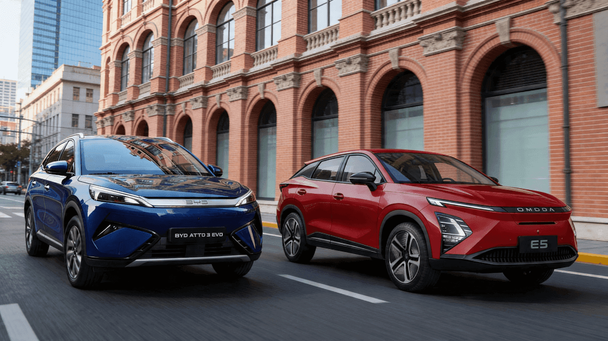 BYD Atto 3 vs Omoda E5 – którego elektryka wybrać do miasta?