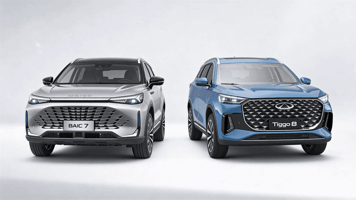 Którego SUVa wybrać – BAIC 7 czy Chery Tiggo 8?
