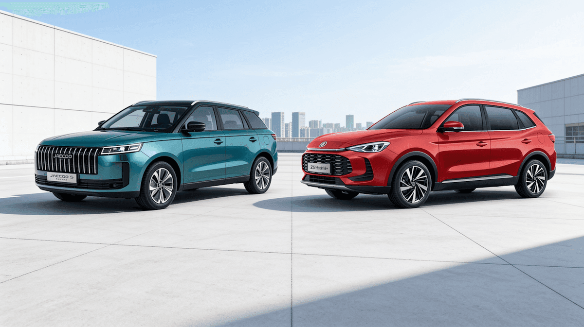JAECOO 5 Hybrid czy MG ZS Hybrid+? Którego hybrydowego SUV-a wybrać?