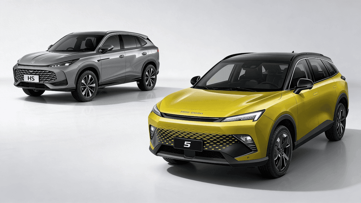 MG HS czy BAIC 5 - którego SUVa wybrać?