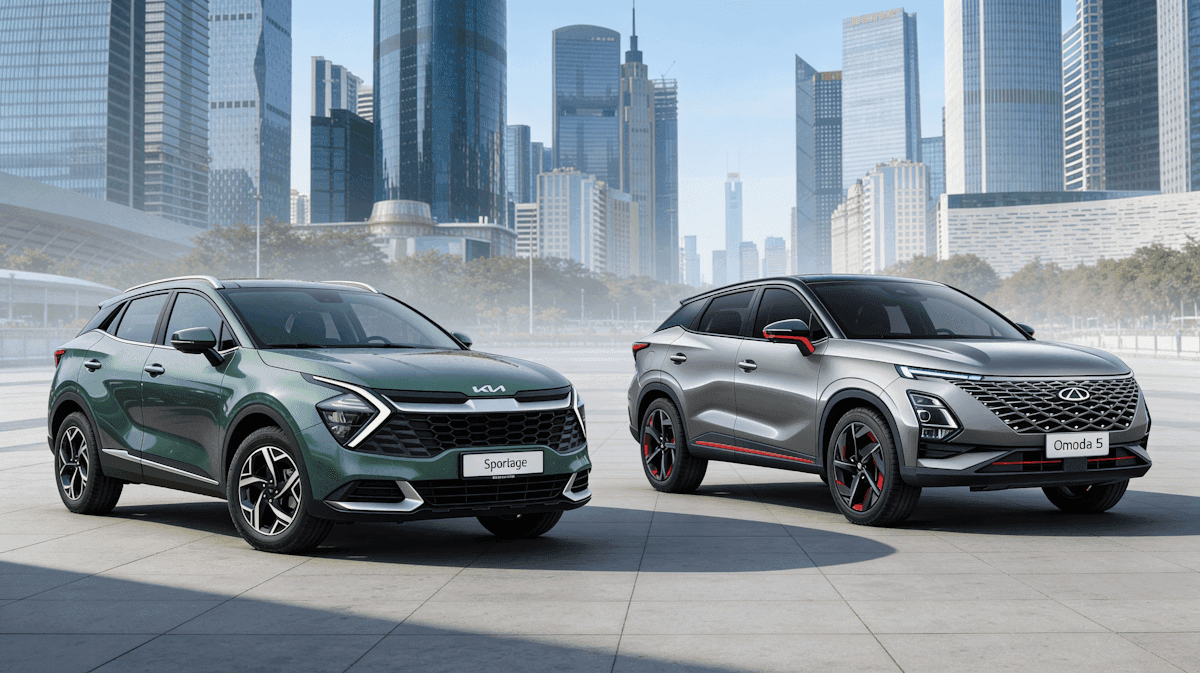 Nowa Omoda 5 czy używana Kia Sportage – co lepsze za 120 tys.?