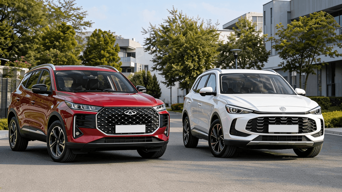 CHERY Tiggo 4 Hybrid czy MG ZS Hybrid+? Którego hybrydowego SUV-a do 100 tys. zł wybrać?