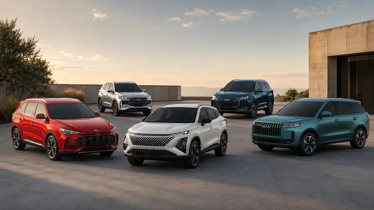 MG, Omoda, JAECOO czy Chery? Porównujemy 5 hybrydowych SUV-ów bez ładowania