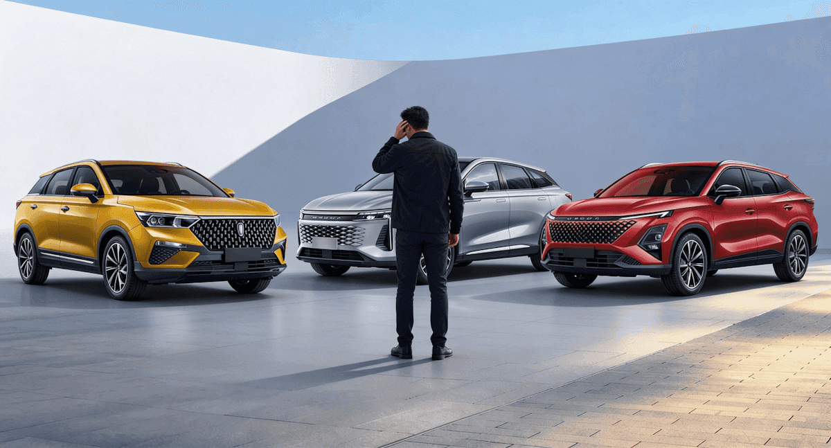 Jakie chińskie auto wybrać? (300+ zapytań)