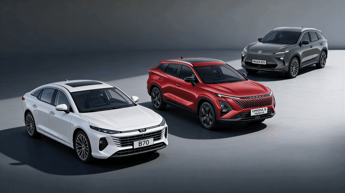 3 chińskie auta do 150 tys. zł - sprawdź zanim wybierzesz