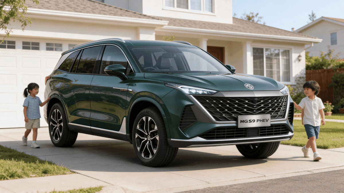MG S9 PHEV: 7 miejsc, plug-in i cena, która może zaskoczyć