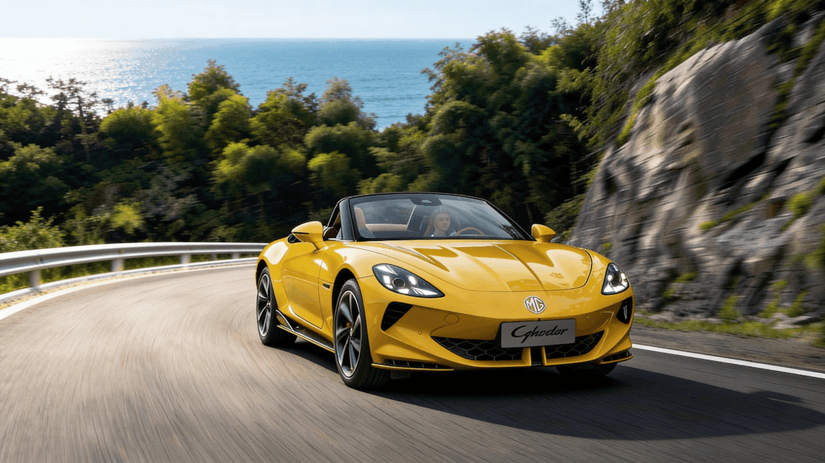 MG Cyberster – elektryczny roadster na wiosnę? Auto, które robi więcej niż wrażenie